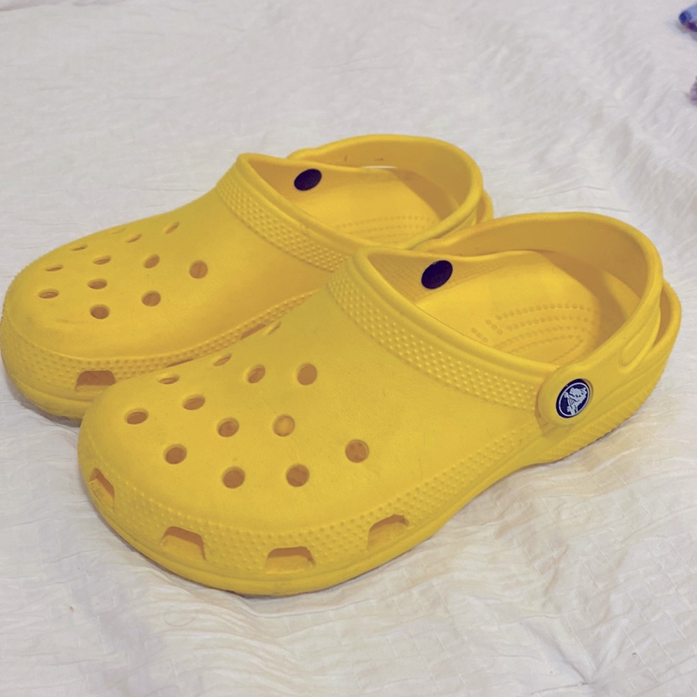 Yellow Crocs